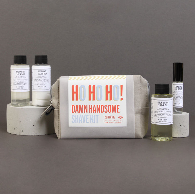 media image for ho ho damn handsome shave kit by mens society msnc7 2 263