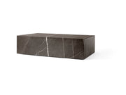 plinth table low in black marquina marble design by menu 5