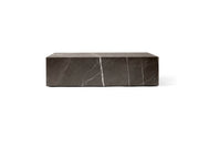 plinth table low in black marquina marble design by menu 4