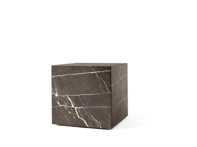 product image for Plinth Table Cubic in Black Marquina Marble design by Menu 61