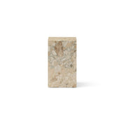 Plinth Table Tall New In White Carrara Marble Design By Menu 9