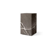 plinth table tall in black marquina marble design by menu 1