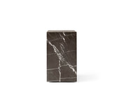 plinth table tall in black marquina marble design by menu 3