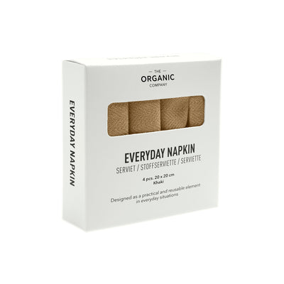 product image for everyday napkin by the organic company 25 70