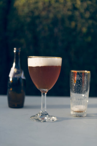 product image for the belgian classic abbey beer glass 3 78