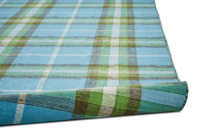 product image for Jens Hand Woven Blue and Green Rug by BD Fine Roll Image 1 51