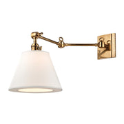 hillsdale 1 light swing arm wall sconce 6233 design by hudson valley lighting 3
