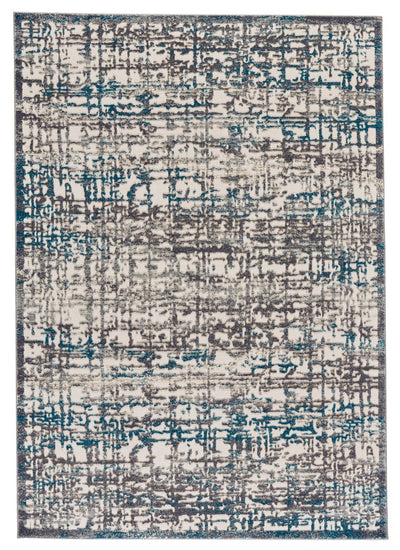 product image of Plaza Gray and Teal Rug by BD Fine Flatshot Image 1 523