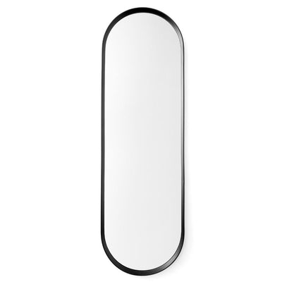 product image for Oval Wall Mirror in Black design by Menu 95