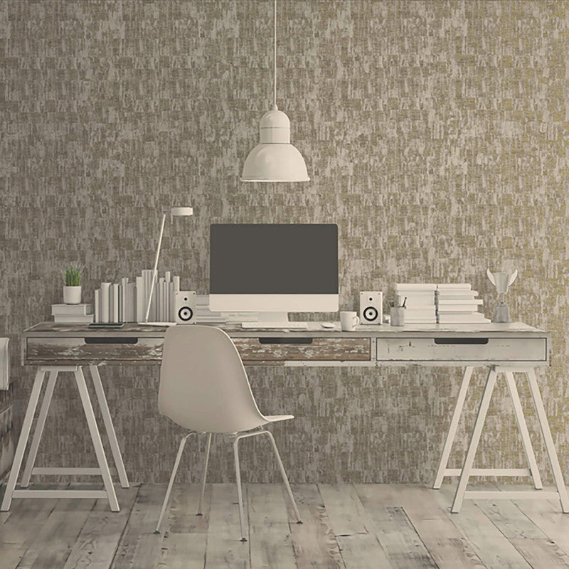 media image for Abstract Layered Textured Wallpaper in Sand 223