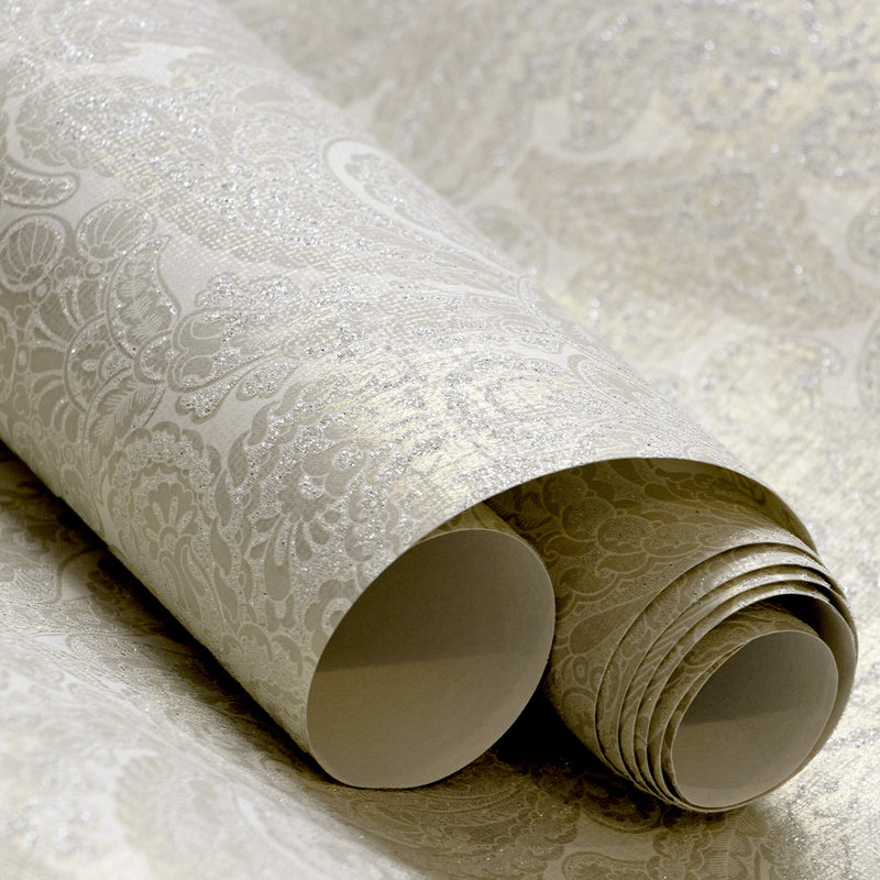 media image for Aphrodite Cream Gold Wallpaper from the Adonea Collection by Galerie Wallcoverings 277