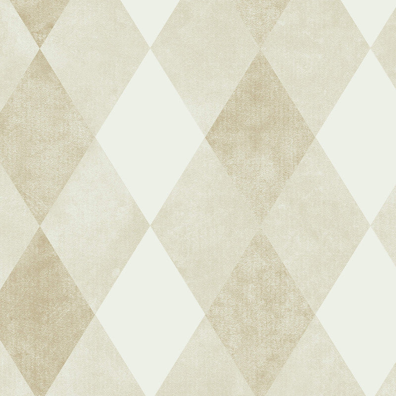 media image for Diamond Geometric Wallpaper in Beige/Sand 25