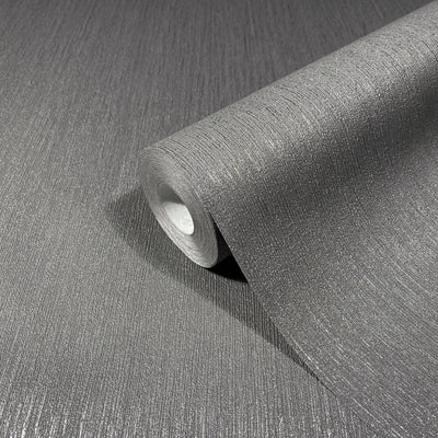product image for Tonal Texture Wallpaper in Anthracite from the Olio Collection 4
