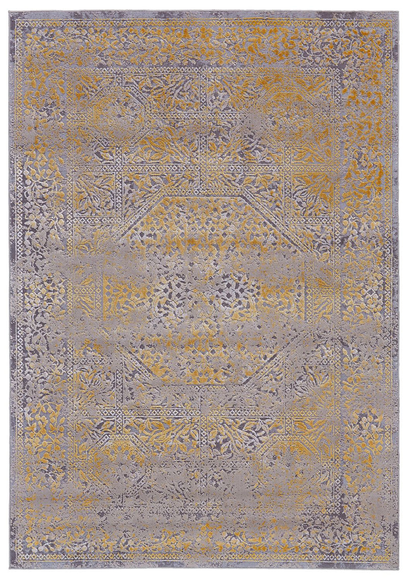 media image for Vanhorn Gray Rug by BD Fine Flatshot Image 1 269