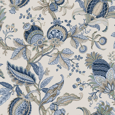product image of sample jacobino edra blue wallpaper from cottage chic collection by galerie wallcoverings 1 562