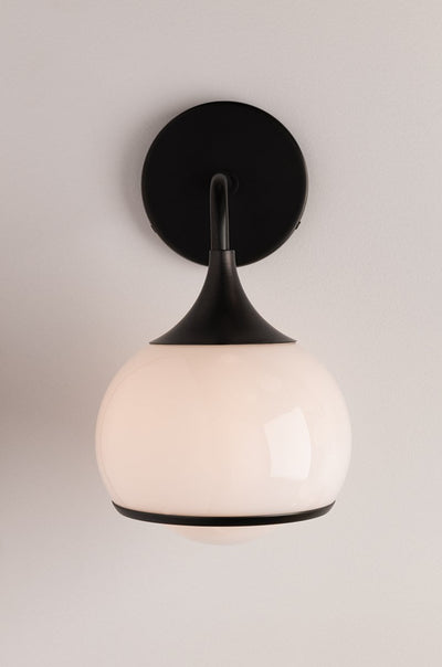 product image for reese 1 light wall sconce by mitzi h281301 agb 7 30