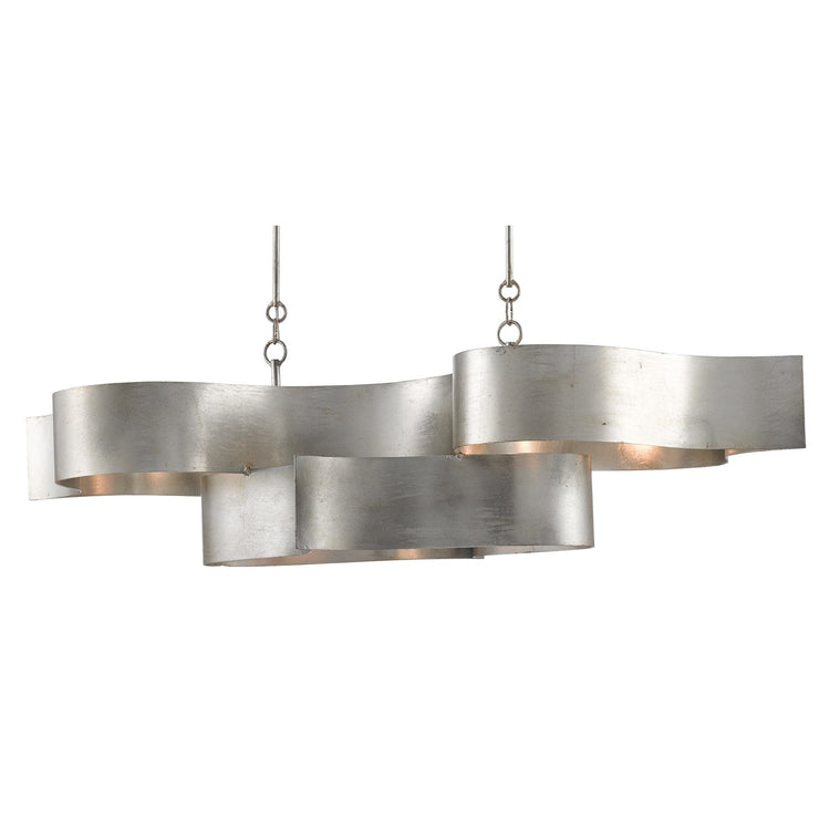 Grand Lotus Oval Chandelier 10