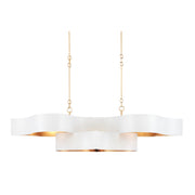 Grand Lotus Oval Chandelier 4