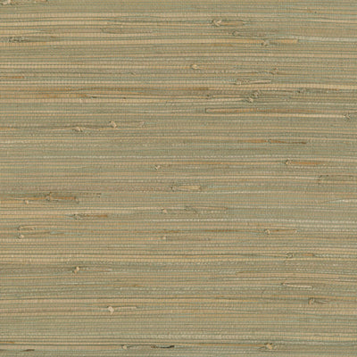 product image of Grasscloth Sancho Fine Wallpaper in Sage/Gold 517