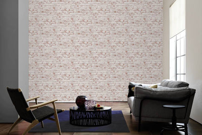 product image for Cottage Brick Wallpaper in Beige/Brown/Red 4