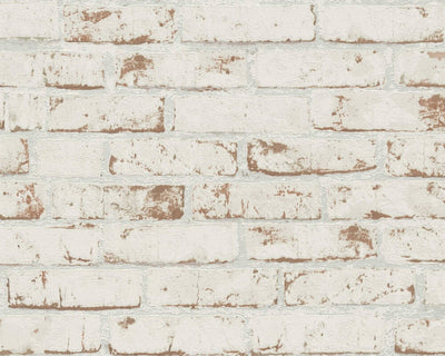 product image of Cottage Brick Wallpaper in Beige/Brown/Red 517