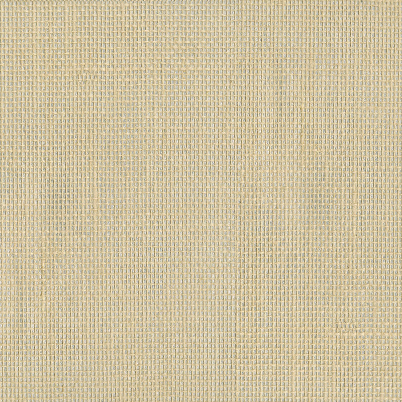 media image for Sample Burlap Linen Wallpaper in Buttercream/Silver 255