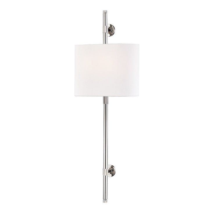 bowery 2 light wall sconce design by hudson valley 2