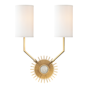 Borland 2 Light Wall Sconce by Hudson Valley Lighting