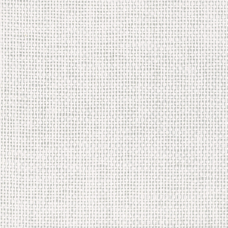 media image for Basketweave Wallpaper in White/Silver 276