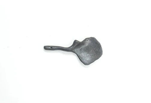 media image for yarnnakarn oceanology duck clam spoon black glaze 2 248