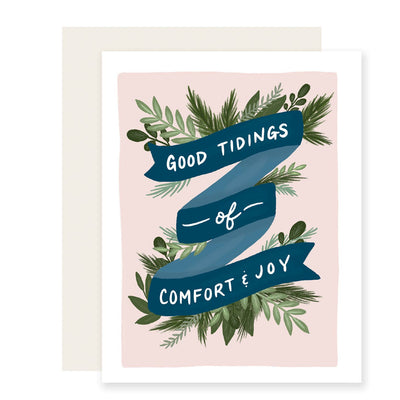 product image of Good Tidings of Comfort & Joy (Blank Inside) card 557