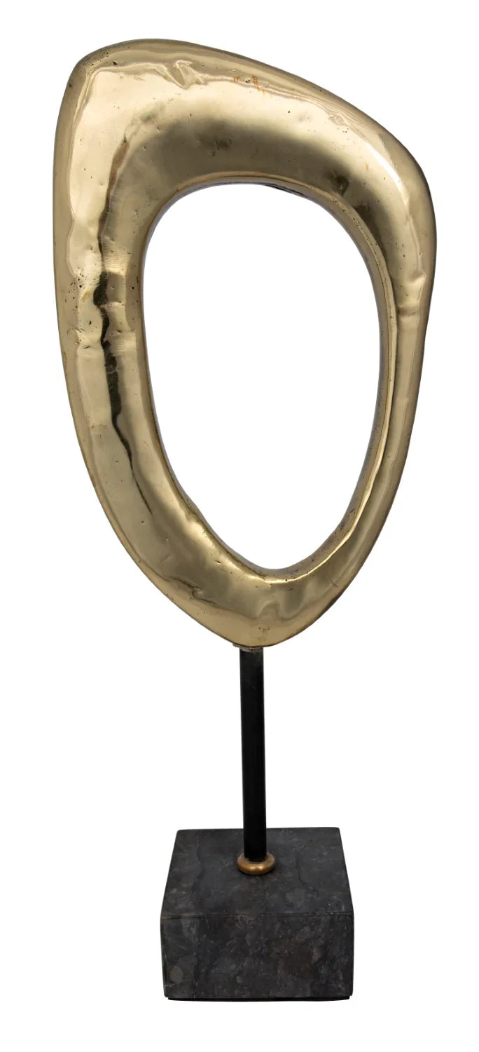 sculpture a in brass design by noir 1