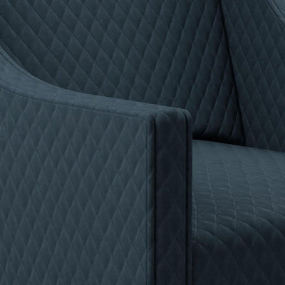 product image for Acute Fabric in Steel Blue 9