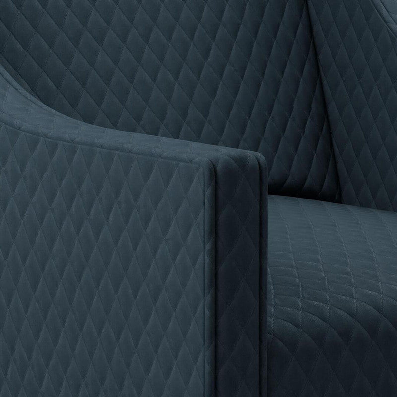 media image for Acute Fabric in Steel Blue 267