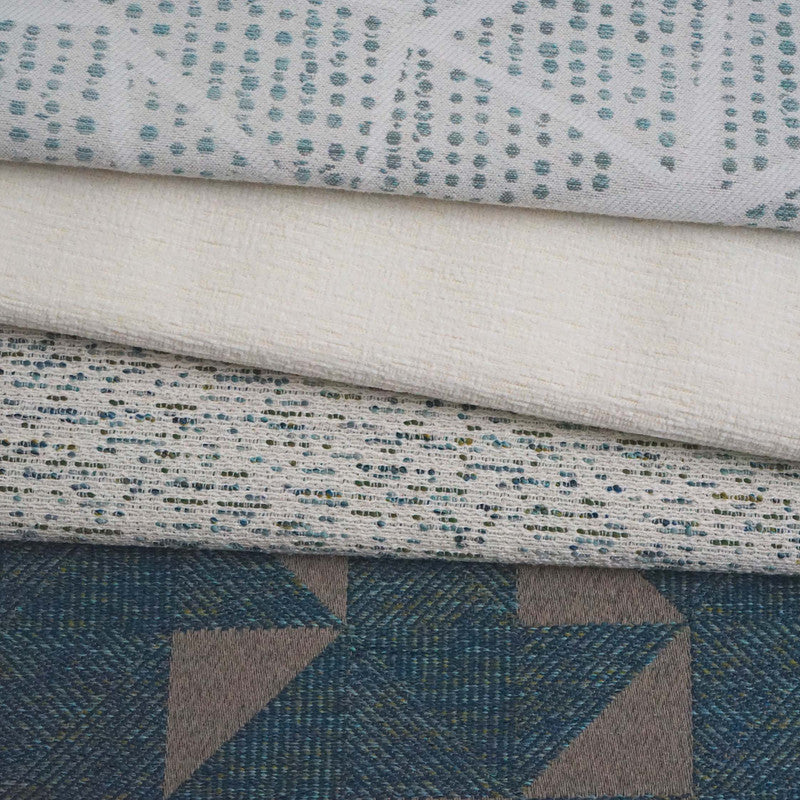 media image for Ahoy Fabric in Blue/Tan/Green 211