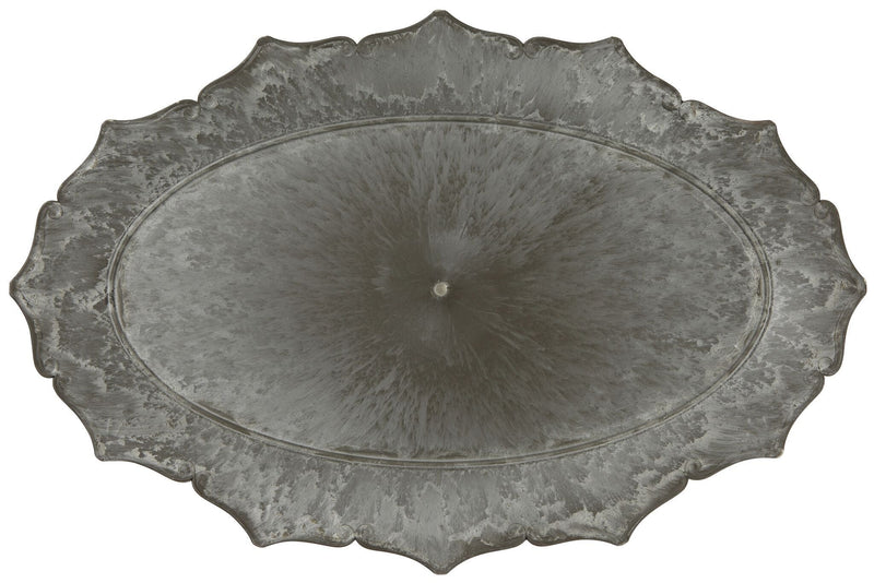 media image for decoration tray oval design by puebco 8 270
