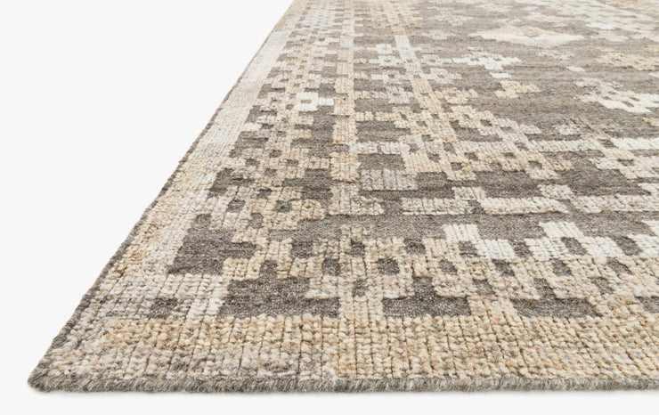 Akina Rug in Charcoal & Taupe design by Loloi
