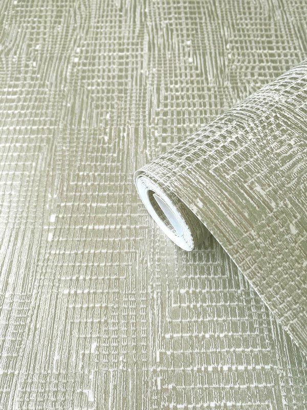 media image for Loose Weave Wallpaper in Silver/Grey 275