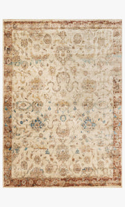 Anastasia Rug in Ivory & Rust design by Loloi