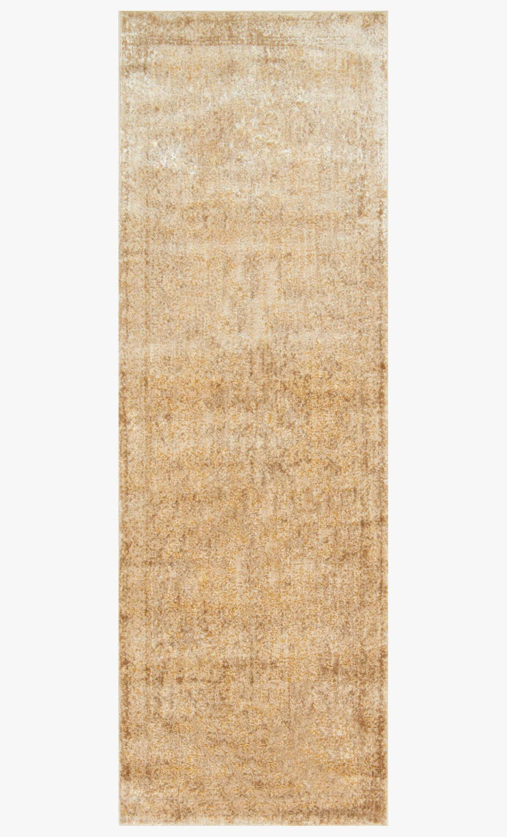 Anastasia Rug in Ivory & Light Gold design by Loloi