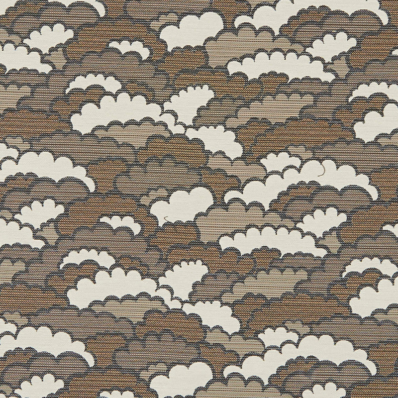 media image for Arise Fabric in Blue/Brown 236