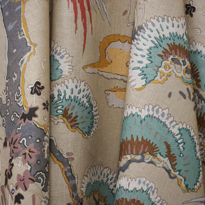 product image for Atrium Fabric in Tan/Gold 0