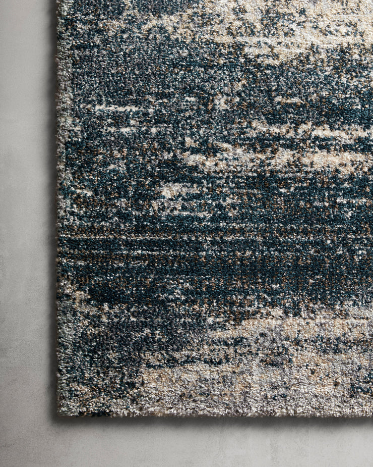 Augustus Rug in Navy / Stone by Loloi
