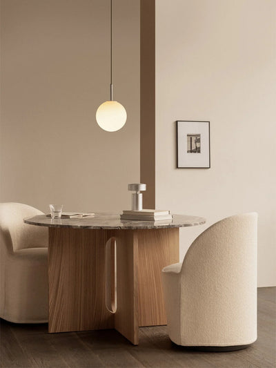 product image for Tearoom Loose Cover Swivel Lounge Chair Audo Copenhagen 71113 007557 11 26