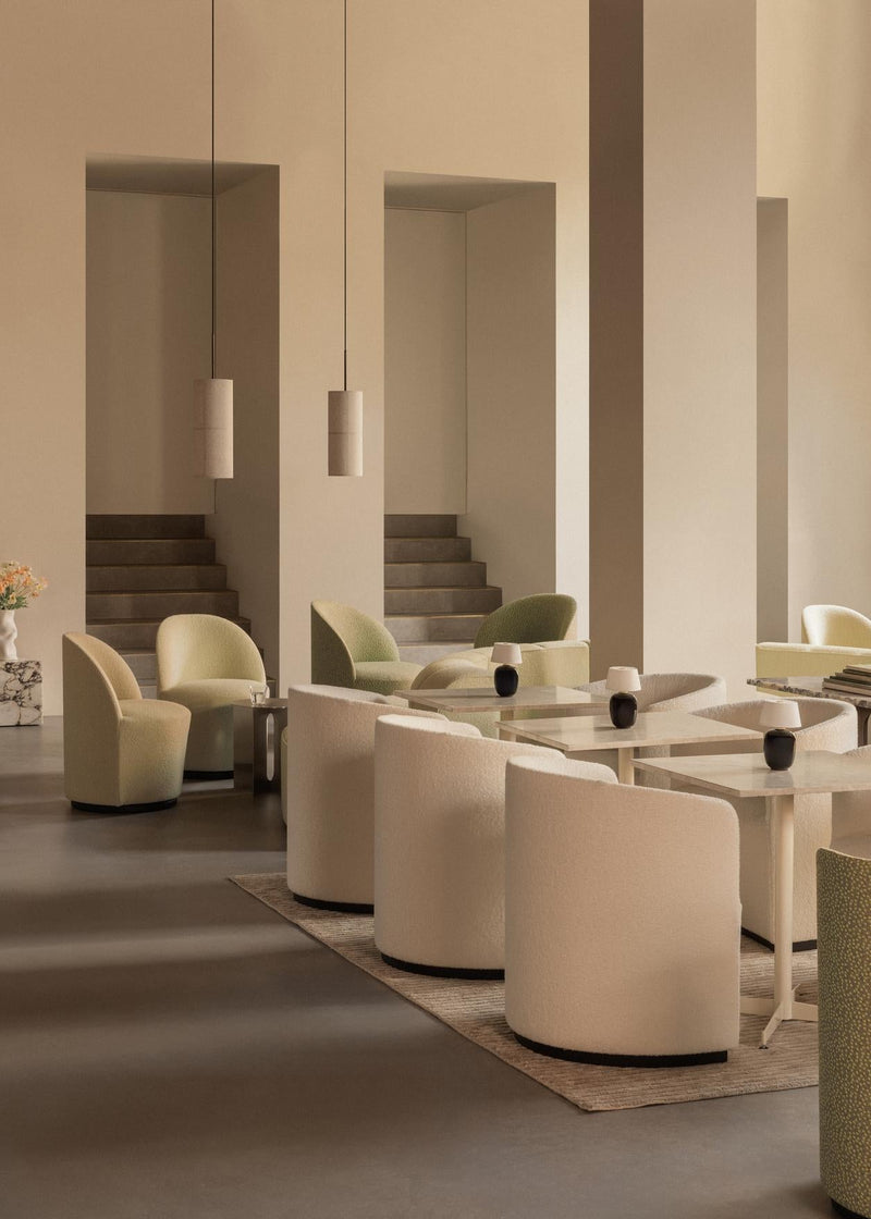 media image for Tearoom Swivel Club Chair Audo Copenhagen 71111 002350 18 215