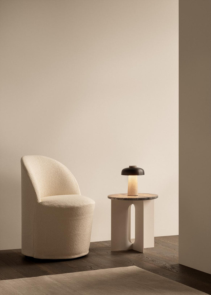 media image for Tearoom Swivel Club Chair Audo Copenhagen 71111 002350 16 254