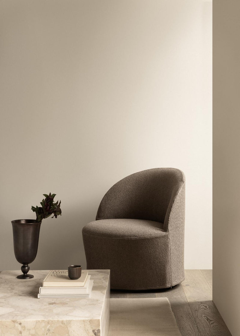 media image for Tearoom Swivel Lounge Chair Audo Copenhagen 71113 002921 16 220