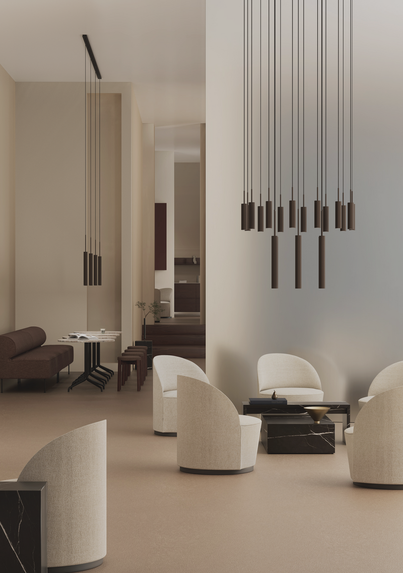 media image for Tubulaire 20 Light Chandelier Audo Copenhagen 71217 001165 3 26