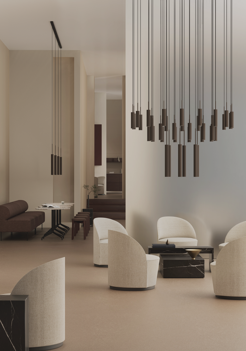 media image for Tubulaire 38 Light Chandelier Audo Copenhagen 71217 001163 3 281