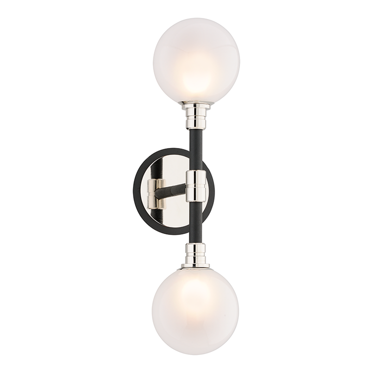 andromeda 2lt wall sconce by troy lighting 1